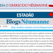 Artigo do Blog do Nêumanne: Brasil desanuvia sob Temer tornando inviável volta de Dilma