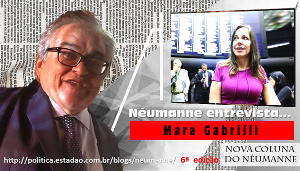 Nêumanne entrevista Mara Gabrilli - 6a. edição 