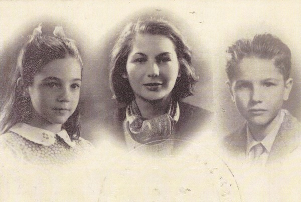Foto do passaporte da mãe de Marina, documento com o qual elas e Arduíno entraram no Brasil em 1948. Foto: Acervo pessoal