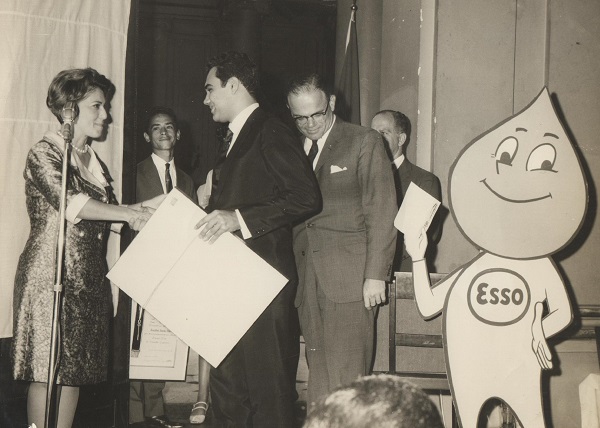 Em 1966, Gaudêncio recebeu o Prêmio Esso, mais prestigiada láurea concedida anualmente a autores das melhores reportagens publicadas no Brasil. Foto: Acervo pessoal